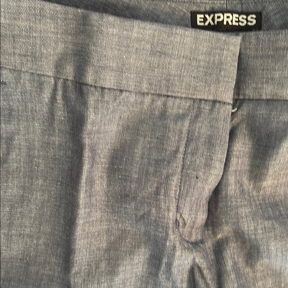 Express Blue Capris - Picture 5 of 8